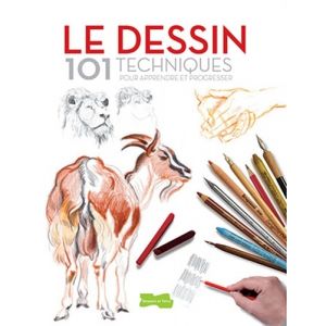 Le Dessin - 101 techniques pour apprendre et progresser - Livre - Dessain et Tolra 