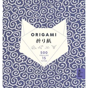 Origami 500 feuilles 15 tutos - Livre