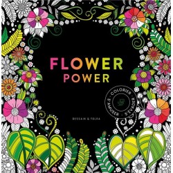 Flower Power Coloriage - Livre