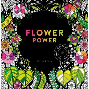 Flower Power Coloriage - Livre