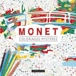 Coloriages mystères Monet - Livre - Larousse
