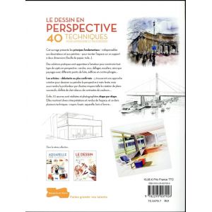 Le dessin en perspective - 40 techniques pour apprendre et progresser - extrait Livre Dessain et Tolra 
