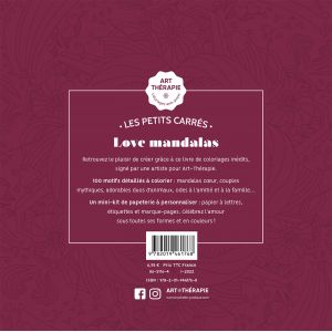 Love mandalas 100 motifs à colorier - extrait Livre - Hachette Pratique