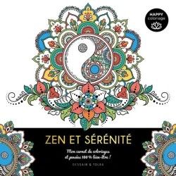Happy coloriage - Zen et sérénité - Couverture livre - Dessain et Tolra