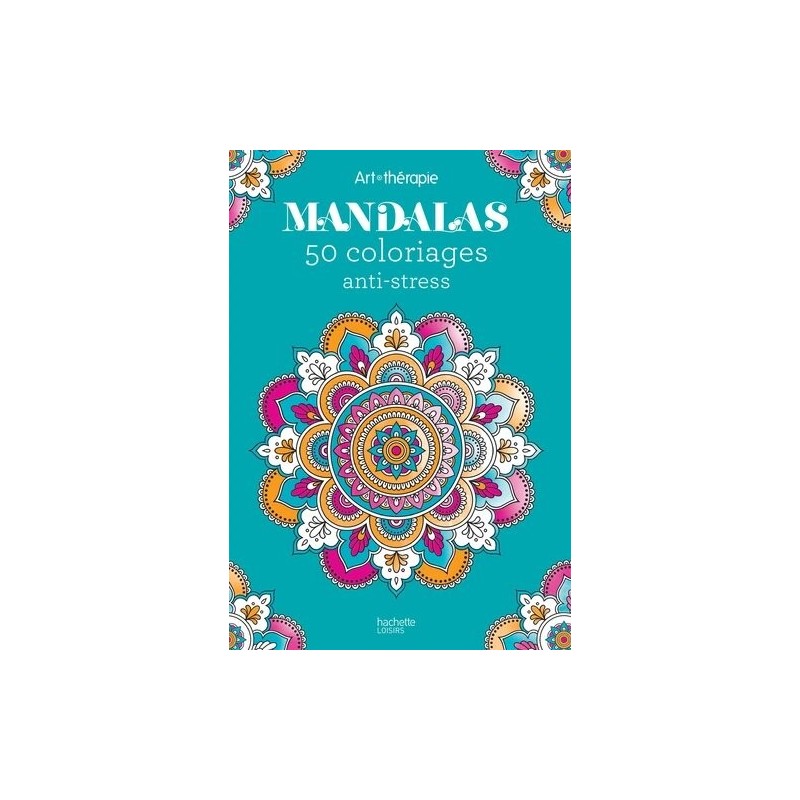 Mandalas - 60 coloriages - Couverture livre - Hachette Pratique 