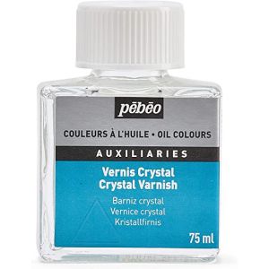 Vernis cristal 75ml - mise en valeur des nuances et formes de la peinture à l'huile - Pebeo