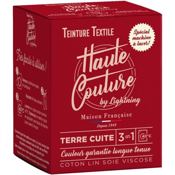 Teinture textile -350gr - Couleur terre cuite - haute Couture