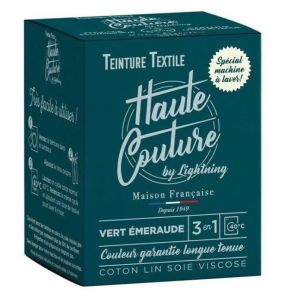 Teinture textile -350gr - Couleur vert émeraude - haute Couture Lightning 