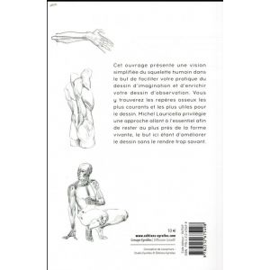 Morpho - Squelette repères osseux - anatomie artistique - extrait Livre dessin 