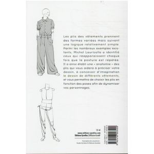 Morpho - Anatomie des plis de vêtements - Livre dessin