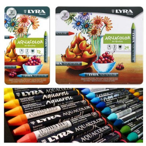 ② COFFRET CADEAU LYRA avec 18 GRANDS CRAYONS DE COULEUR * NOUV — Dessin —  2ememain