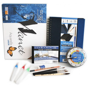 Kit Aquarelle Paysage de Mer