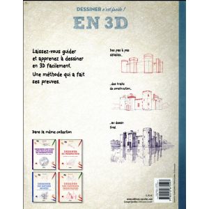 Dessiner c'est facile - En 3D - Collection Dessiner, c'est facile ! - Livre par Mark Bergin 