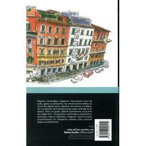 Carnets de croquis urbain - Dessiner l'architecture - composition, profondeur, proportions, contraste, trait et créativité -  Li