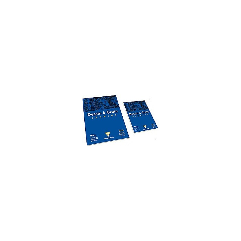 Bloc dessin et esquisse Clairefontaine à grain fin 180gr