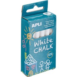 Craies - blanche - lot de 10 -  Apli