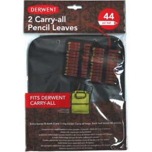 2 recharges (44 crayons) pour sac Carry-all - Derwent