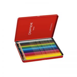 Creative Box - Caran d'Ache - boîte de 18 crayons Supracolor Aquarelle