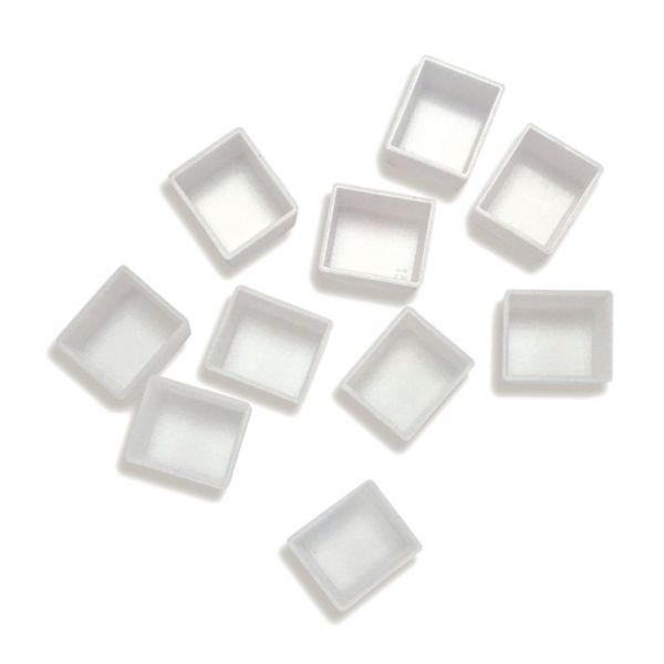 Sachet de 10 demi-godets vide - plastique -  Sennelier