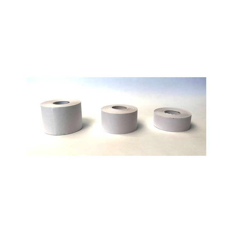 Rouleau Kraft gommé - Blanc - 50m x 36mm - adhésif à l'eau 