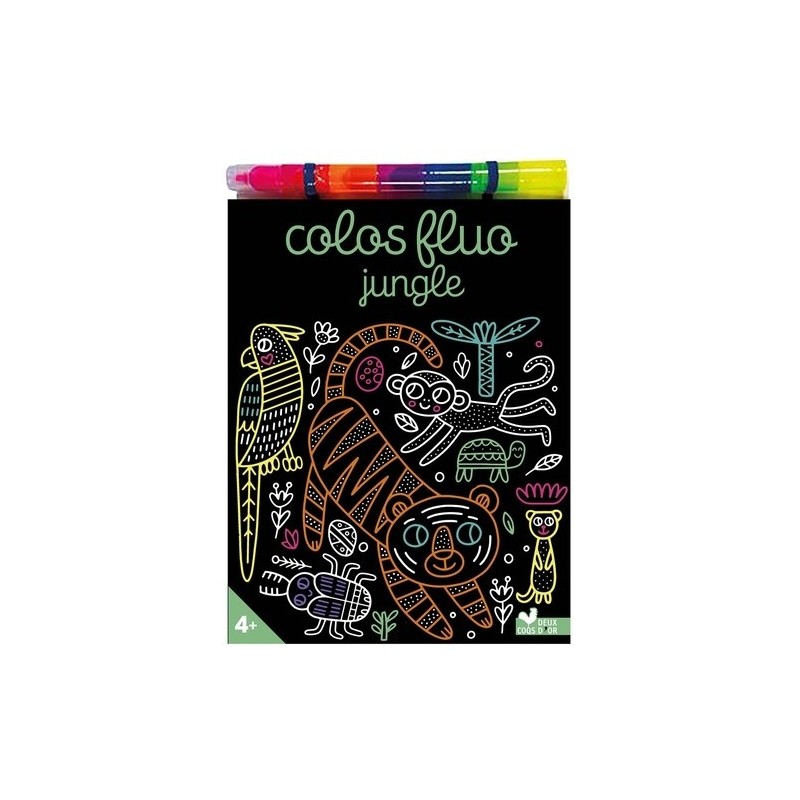 Colos Fluo - Jungle - Alena Razumova, Denis Razumov - Livre