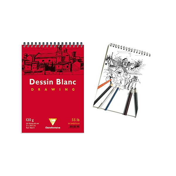 Bloc croquis CLAIREFONTAINE graf it A5 : Chez Rentreediscount