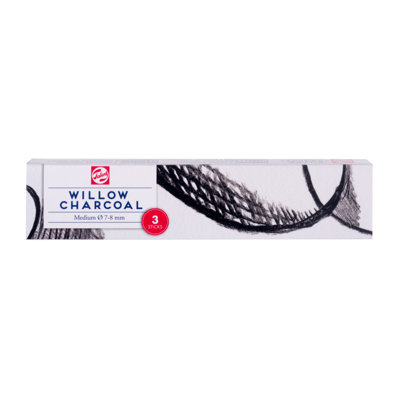 Set de 3 fusains avec fourreau en carton- Talens