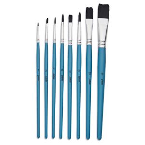 Set de 8 pinceaux synthétique pour aquarelle - Pébéo