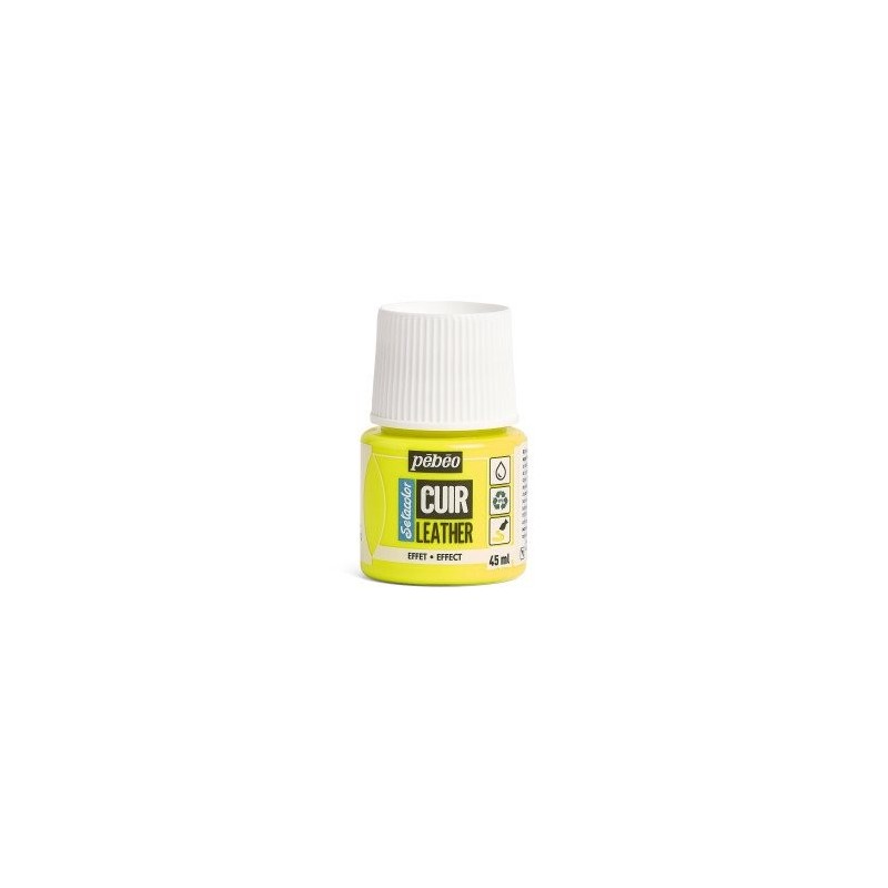Setacolor cuir - acrylique couvrante et résistante - fluorescente -  Pébéo