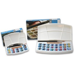 Aquarelle Van Gogh de Royal Talens Boîte de 12 et 24 demi-godets