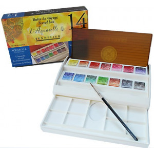 Boîte de voyage Aquarelle extra fine Sennelier