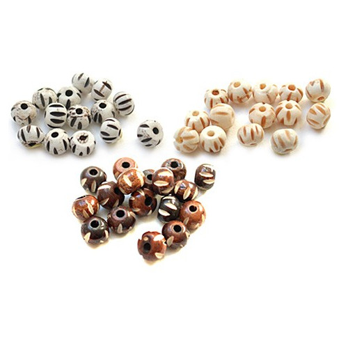 500 métal perles boules 4mm environ cuivre couleurs métal perles Cuivre 7030