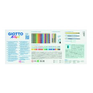 Ensemble d'artiste Artiset - boite complète de matériel pour les techniques humides - Giotto