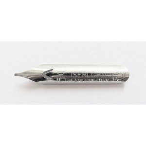 Coffret de calligraphie Herbin - Plume Pfannen en acier, pour écriture scripte - Largeur trait 0.45mm - Brause 