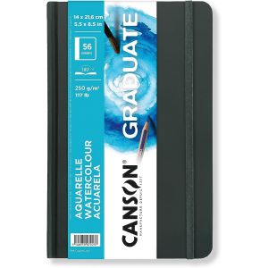 Carnet aquarelle Graduate - 250gr - Canson