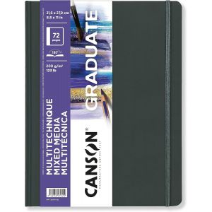 Carnet mix média Graduate - 200gr - Canson