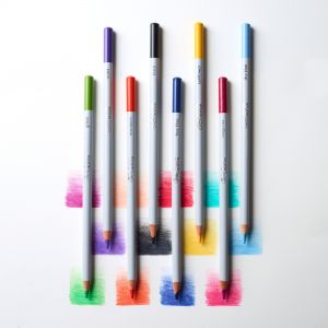 Boîte 48 crayons de couleur Winsor & Newton - mine tendre et résistante - texture douce 