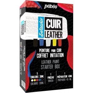 Coffret initiation Setacolor Cuir - Pébéo