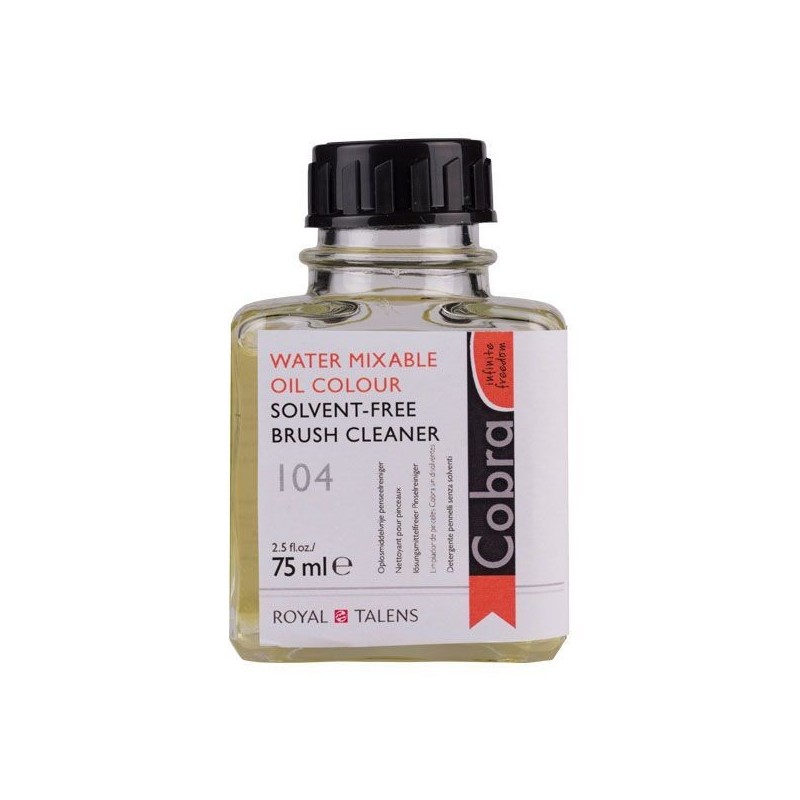 Nettoyant pour pinceaux sans solvant - nettoie en profondeur sans être nocif -  Cobra