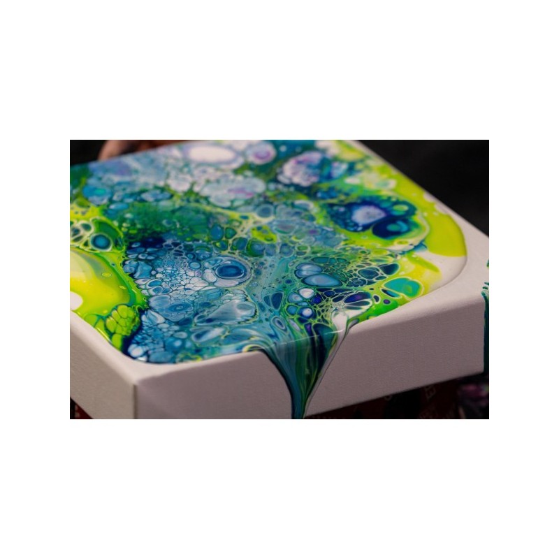 Médium de lissage Pouring - effets de coulées pour la peinture et l'encre acrylique - Amsterdam