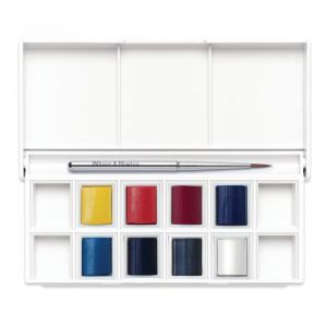 Set de poche Cotman - Ciel - Format de poche voyage - idéal pour transport - Winsor & Newton