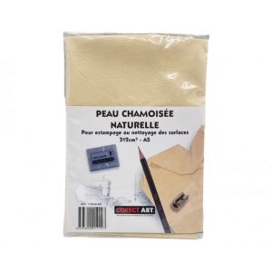 Peau chamoisée naturelle - Corect Art