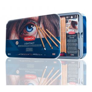 Boîte 100 crayons de couleur Lightfast - Derwent