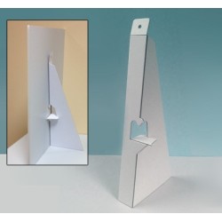 Dos de chevalet pour carton mousse et carton plume