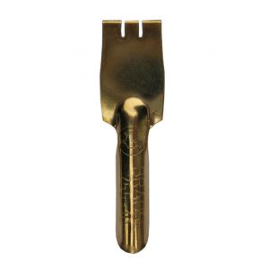 Plume Brause Plakat - lame dorée en métal plié - Taille 10mm