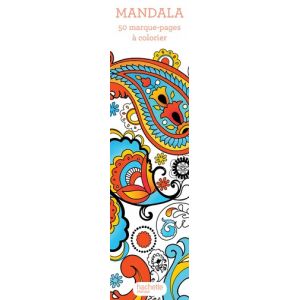 50 marque-pages à colorier - 100 d'illustrations originales -  Mandala