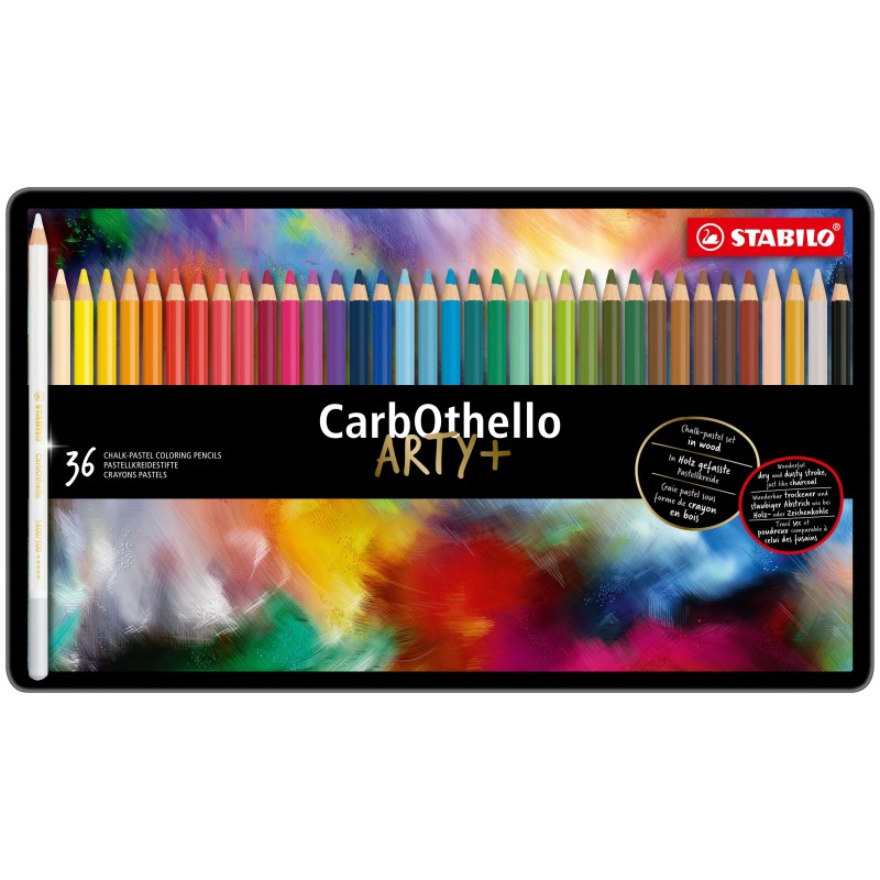 Boîte de 36 crayons pastels CarbOthello - Stabilo