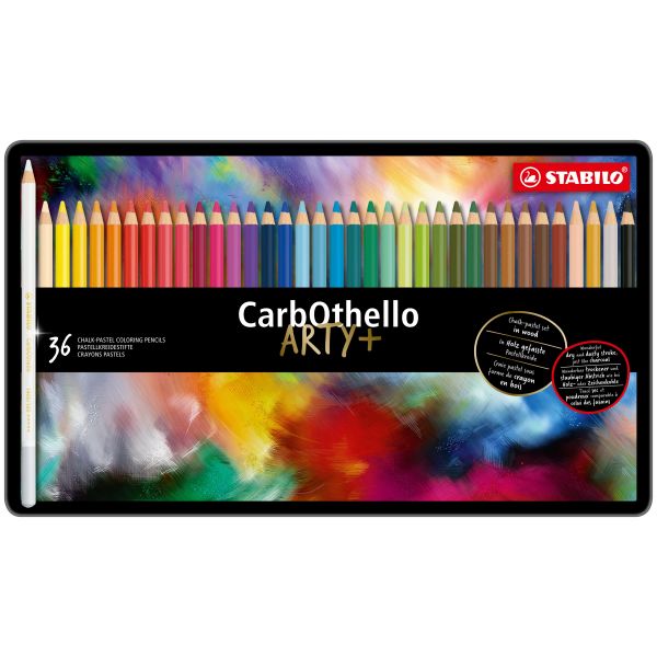 Boîte de 36 crayons pastels CarbOthello - Stabilo