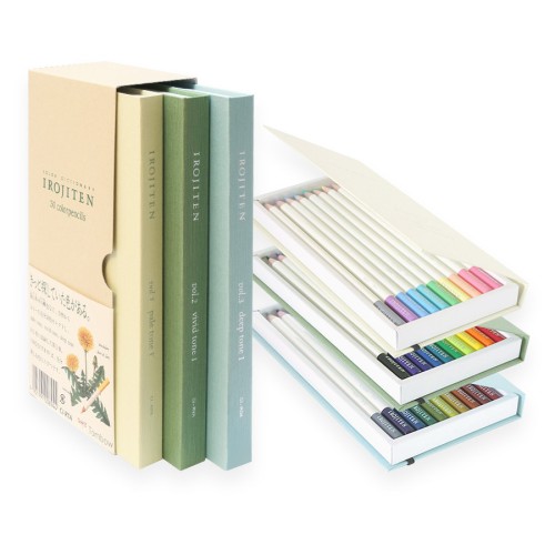 Set IROJITENS - Rainforest - Tombow - 3 coffret-livres assortis 