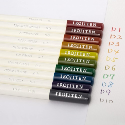 Set IROJITENS - Rainforest - Tombow - vol.3 couleurs profondes  - deep tone I  